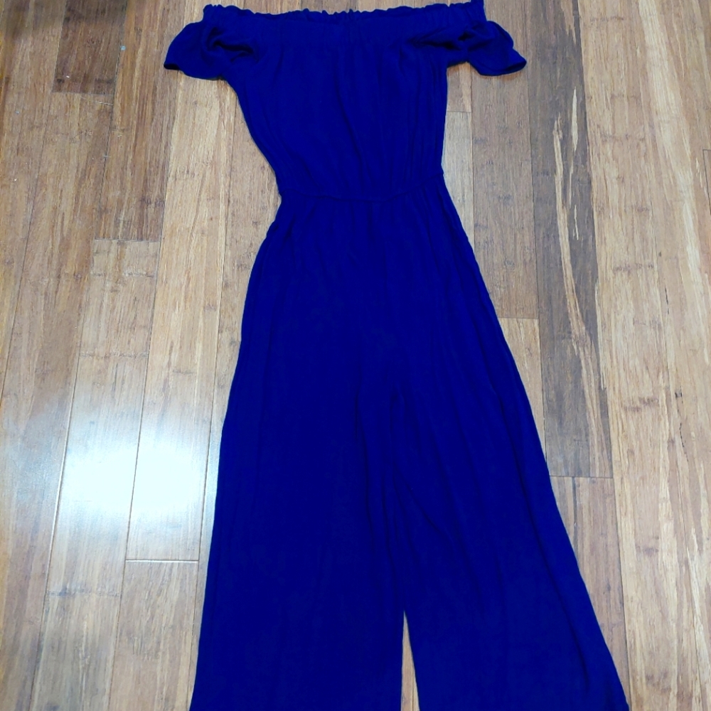 Navy romper